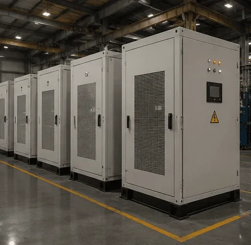 Every module checked after laser welding.
