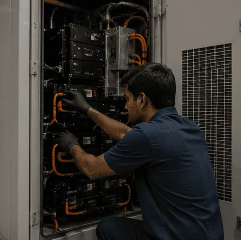 Every container checked after integration.